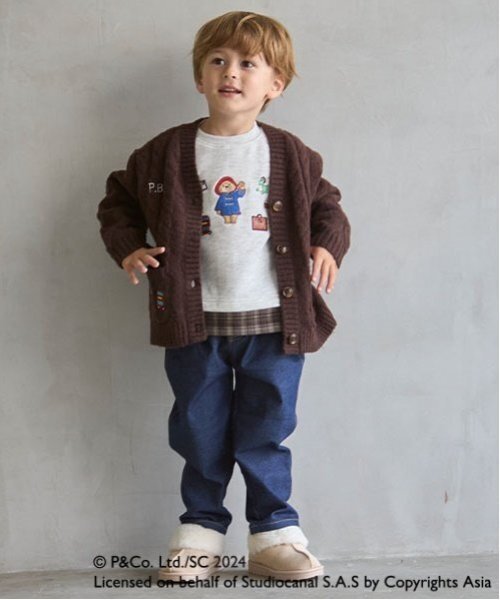 petit main（プティマイン）の「ムートンスリッポン（スリッポン・キッズ・チャコール/ベージュ/キャメル・14cm/15cm/16cm/17cm/18cm）」の8枚目の写真