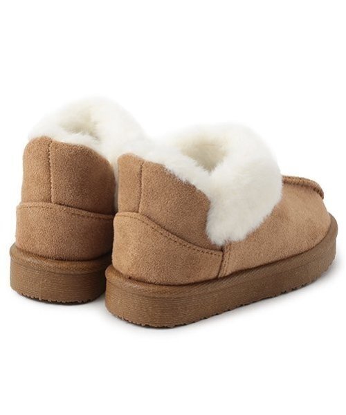 petit main（プティマイン）の「ムートンスリッポン（スリッポン・キッズ・チャコール/ベージュ/キャメル・14cm/15cm/16cm/17cm/18cm）」の11枚目の写真