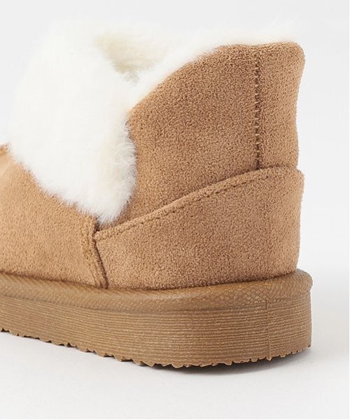 petit main（プティマイン）の「ムートンスリッポン（スリッポン・キッズ・チャコール/ベージュ/キャメル・14cm/15cm/16cm/17cm/18cm）」の14枚目の写真