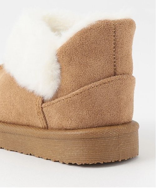 petit main（プティマイン）の「ムートンスリッポン（スリッポン・キッズ・チャコール/ベージュ/キャメル・14cm/15cm/16cm/17cm/18cm）」の19枚目の写真