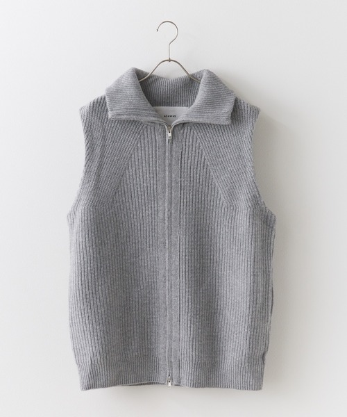 ADAWAS（アダワズ）の「ADAWAS/アダワス ULTRA FINE WOOL ZIP VEST