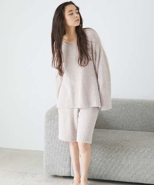 【セール】ソフトジェラートハーフパンツ（ルームウェア/パジャマ）｜gelato pique（ジェラートピケ） 5,852円