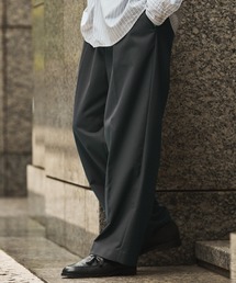 Buyer's Select / リラクシングTRタックワイドスラックスパンツ