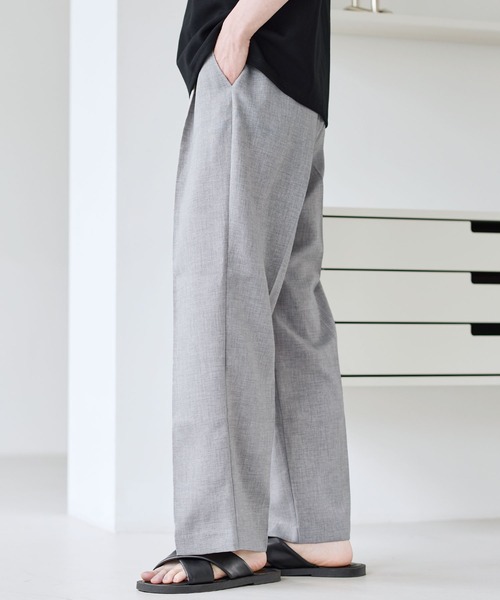 Buyer's Select / リラクシングTRタックワイドスラックスパンツ