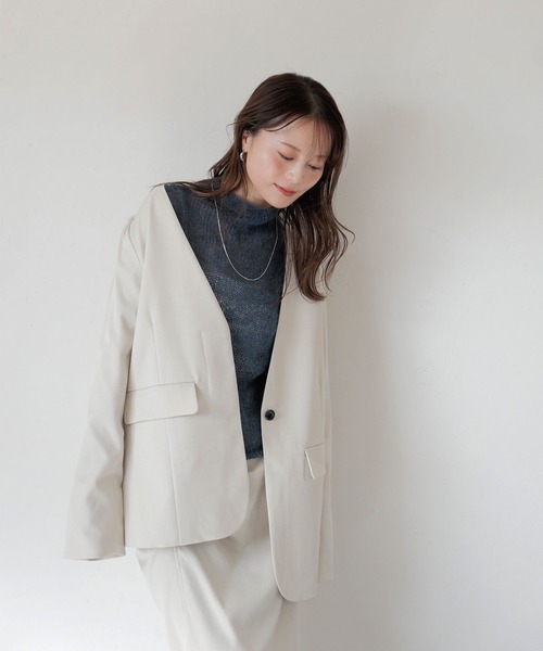 Reurie'（レウリィ）の「オリジナルオーバーサイズノーカラー