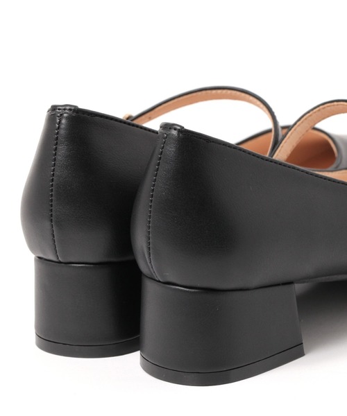 GLOBAL WORK(グローバルワーク)の「らくっションストラップヒールパンプス/145474(パンプス・レディース・ブラック/シルバー/その他/ブラック系その他/ゴールド・LARGE/MEDIUM/SMALL)」の12枚目の写真