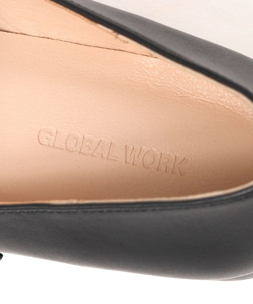 GLOBAL WORK(グローバルワーク)の「らくっションストラップヒールパンプス/145474(パンプス・レディース・ブラック/シルバー/その他/ブラック系その他/ゴールド・LARGE/MEDIUM/SMALL)」の13枚目の写真