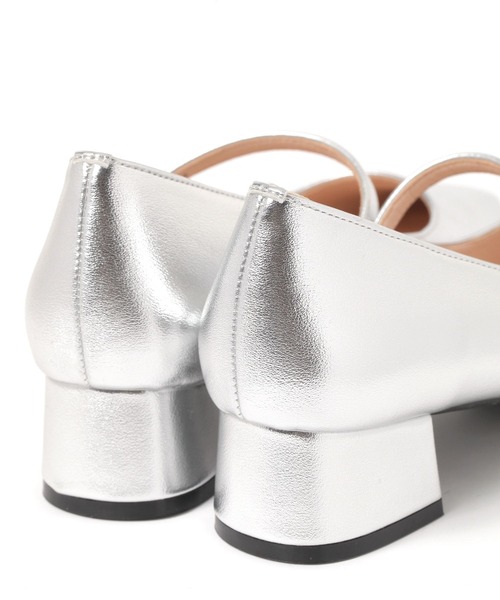 GLOBAL WORK(グローバルワーク)の「らくっションストラップヒールパンプス/145474(パンプス・レディース・ブラック/シルバー/その他/ブラック系その他/ゴールド・LARGE/MEDIUM/SMALL)」の16枚目の写真