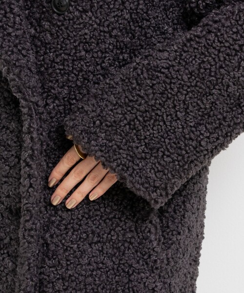 【値下げ】NOLLEY'Ssophi フェイクテディファーロングコート 楽天市場】フェイクテディファーロングコート／ノーリーズ（NOLLEY'S