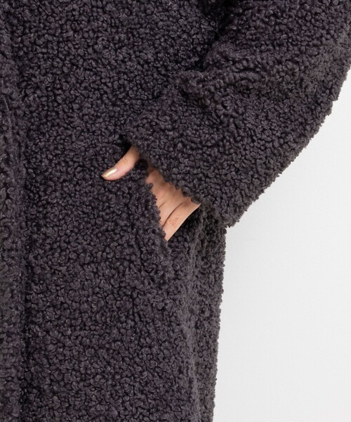 セール】フェイクテディファーロングコート（その他アウター