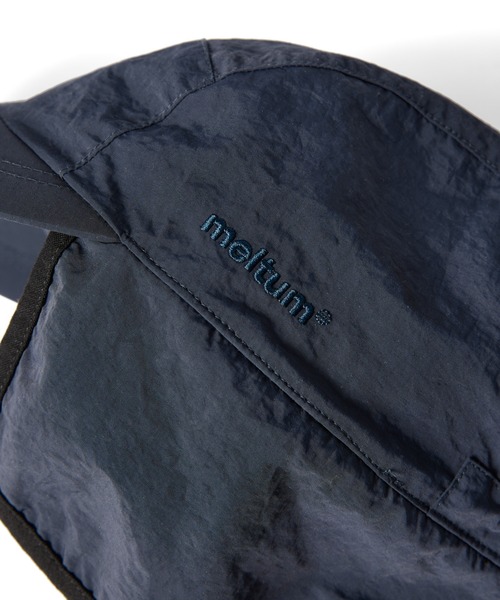 meltum(メルタム)の「EAR FLAP CAP(キャップ・メンズ・ネイビー/ブラック・FREE)」の7枚目の写真