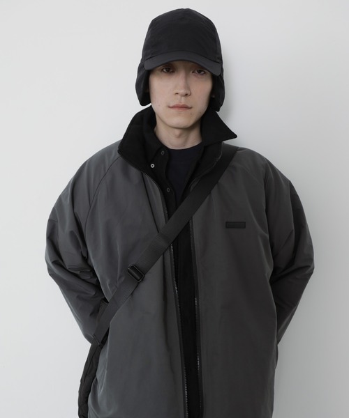 meltum(メルタム)の「EAR FLAP CAP(キャップ・メンズ・ネイビー/ブラック・FREE)」の3枚目の写真