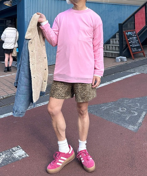 Alley Tokyo(アリートーキョー)の「スラブシアーカットロンTロング(Tシャツ/カットソー・レディース・ライム/サックスブルー系/ピンク/ホワイト/ブラック・FREE)」の13枚目の写真