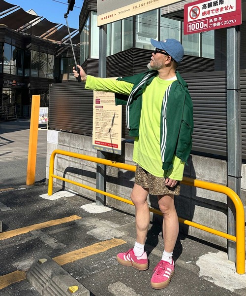 Alley Tokyo(アリートーキョー)の「スラブシアーカットロンTロング(Tシャツ/カットソー・レディース・ライム/サックスブルー系/ピンク/ホワイト/ブラック・FREE)」の19枚目の写真