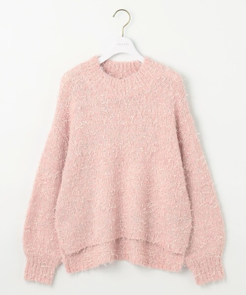 【セール】【洗える】リボンヤーンミックス ニット（ニット/セーター）｜any SiS（エニィスィス）