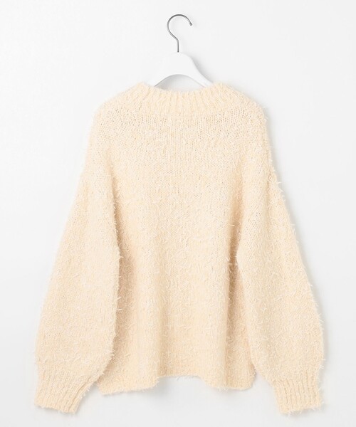 【セール】【洗える】リボンヤーンミックス ニット（ニット/セーター）｜any SiS（エニィスィス）