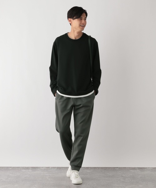 GLOBAL WORK Smile Seed Store（グローバルワーク スマイルシードストア）の「上品スウェットパンツ/129814（スウェットパンツ・メンズ・チャコール/ブラック・X-LARGE/LARGE/SMALL/MEDIUM）」の8枚目の写真