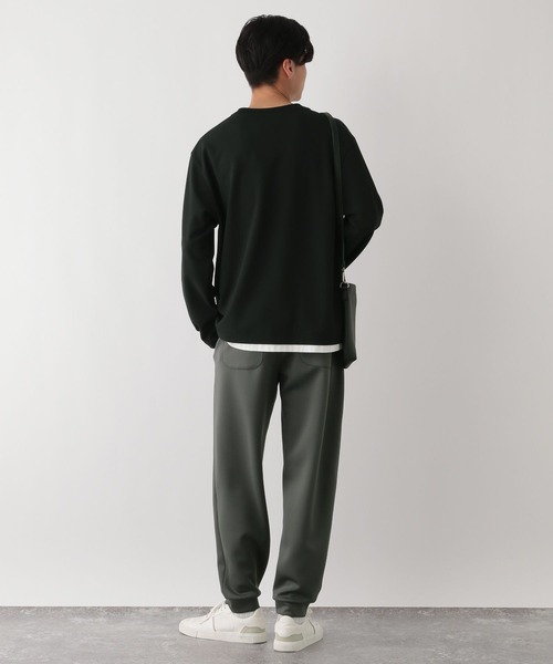 GLOBAL WORK Smile Seed Store（グローバルワーク スマイルシードストア）の「上品スウェットパンツ/129814（スウェットパンツ・メンズ・チャコール/ブラック・X-LARGE/LARGE/SMALL/MEDIUM）」の10枚目の写真