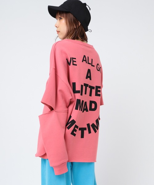 セール】M2352 エルボースリットトレーナー（Tシャツ/カットソー