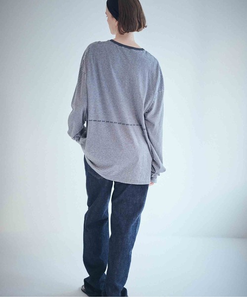 SEA(シー)の「90’s ストレートデニムトラウザーズ(デニムパンツ・レディース・ライトブルー/インディゴブルー・0/1)」の2枚目の写真