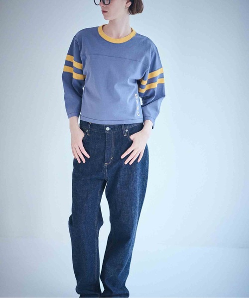 SEA(シー)の「90’s ストレートデニムトラウザーズ(デニムパンツ・レディース・ライトブルー/インディゴブルー・0/1)」の16枚目の写真