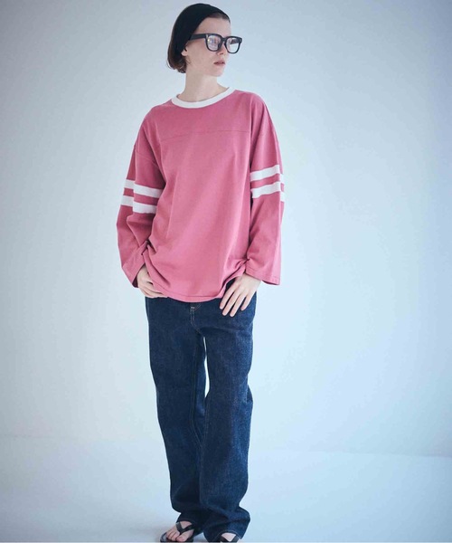 SEA(シー)の「90’s ストレートデニムトラウザーズ(デニムパンツ・レディース・ライトブルー/インディゴブルー・0/1)」の14枚目の写真