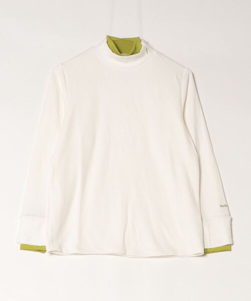 marie claire bis(マリクレール ビス)の「UV ダプルカラープルオーバー(Tシャツ/カットソー・レディース・オフホワイト・M/L/LL/3L)」の1枚目の写真