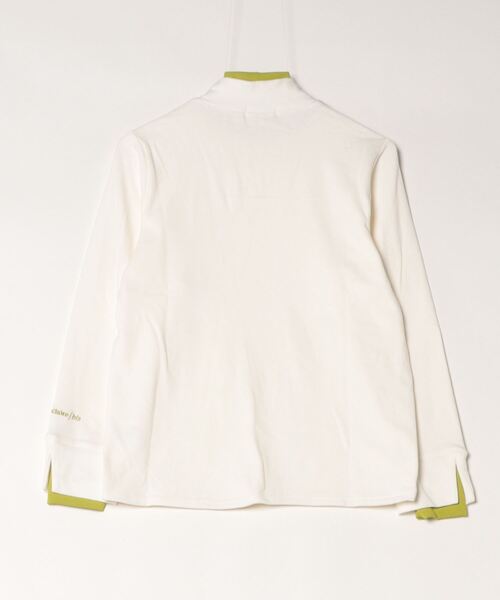 marie claire bis(マリクレール ビス)の「UV ダプルカラープルオーバー(Tシャツ/カットソー・レディース・オフホワイト・M/L/LL/3L)」の2枚目の写真