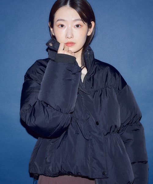 BARRETTA（バレッタ）の「ハイネックパテッドジャケット（ブルゾン