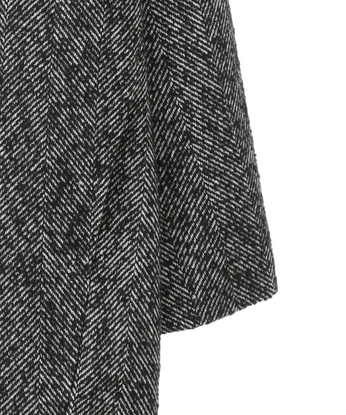 Green Parks(グリーンパークス)の「ヘリンボーンノーカラーコート(ノーカラーコート・レディース・その他・FREE)」の15枚目の写真