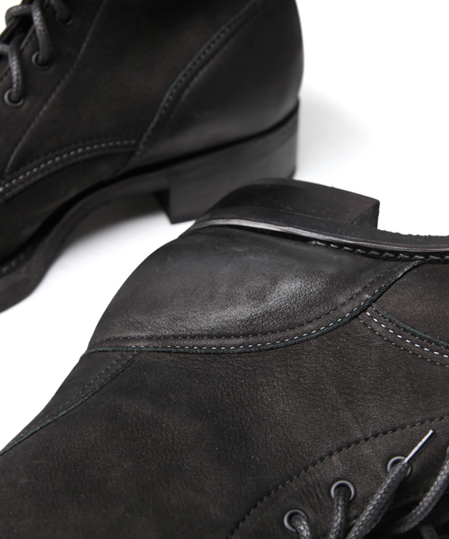 MR.OLIVE（ミスターオリーブ）の「【撥水レザー】WATER PROOF NUBUCK LEATHER / LACE UP LOGGER BOOTS（ブーツ・メンズ・ブラウン/ブラック・9h/10h/8h/7h）」の11枚目の写真