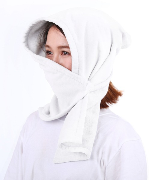 源商店(ゲンショウテン)の「サウナハットになるタオル 源商店(GEN SHO-TEN) / サウナハットタオル LOT 301 / 限定ホワイト 巻く サウナタオル サウナグッズ 今治タオル 抗菌・防臭 口元を隠す(タオル・レディース・ホワイト・FREE)」の1枚目の写真