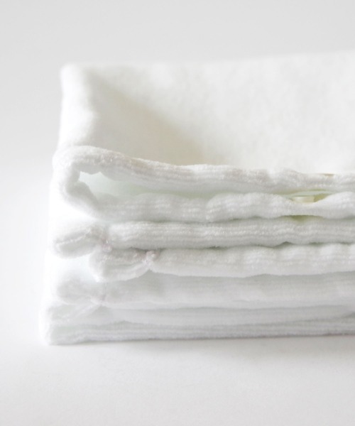 源商店(ゲンショウテン)の「サウナハットになるタオル 源商店(GEN SHO-TEN) / サウナハットタオル LOT 301 / 限定ホワイト 巻く サウナタオル サウナグッズ 今治タオル 抗菌・防臭 口元を隠す(タオル・レディース・ホワイト・FREE)」の8枚目の写真