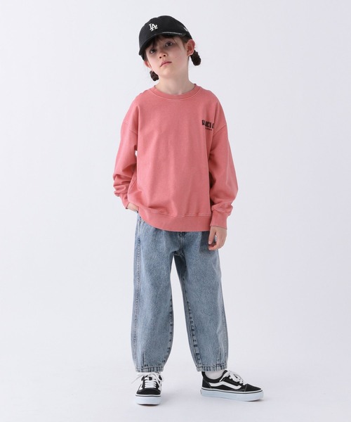 NEW ERA（ニューエラ）の「【NEW ERA（ニューエラ）】別注VISORロゴキャップ(KIDS)（キャップ・キッズ・ブラウン/グレー/ブラック/サックスブルー・FREE）」の9枚目の写真