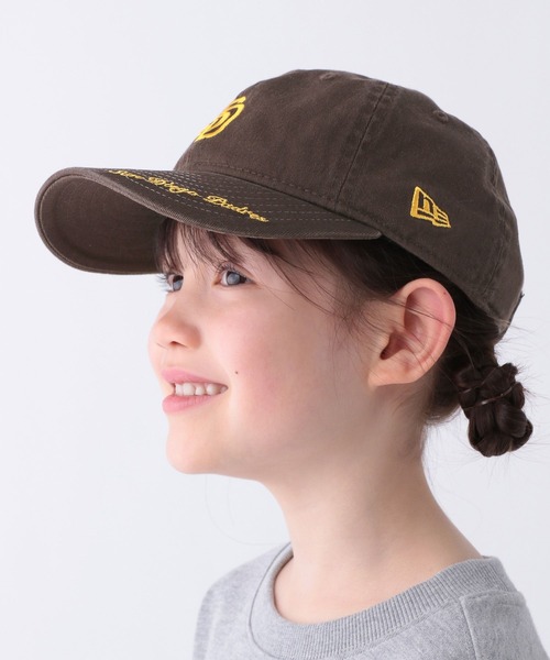 NEW ERA（ニューエラ）の「【NEW ERA（ニューエラ）】別注VISORロゴキャップ(KIDS)（キャップ・キッズ・ブラウン/グレー/ブラック/サックスブルー・FREE）」の12枚目の写真