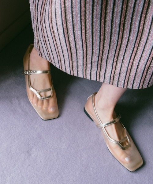 セール】Sheer Strap Shoes/シアーストラップシューズ（その他シューズ