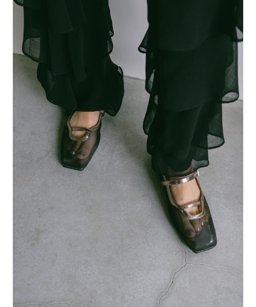 sahara シアーストラップシューズ　最終値下げ Sheer Strap Shoes/シアーストラップシューズ（その他シューズ