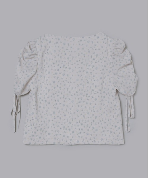 セール】フラワーギャザートップス（Tシャツ/カットソー）｜Olu