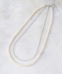 grove | ダイヤ型レーンパール調ネックレス【入卒対応可】(ネックレス)