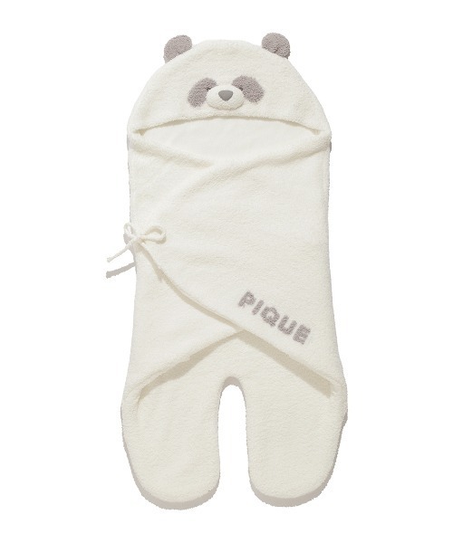 gelato pique（ジェラートピケ）の「【BABY】パウダーアニマルおくるみ（おくるみ・キッズ・オフホワイト/グリーン/ラベンダー・FREE）」の14枚目の写真