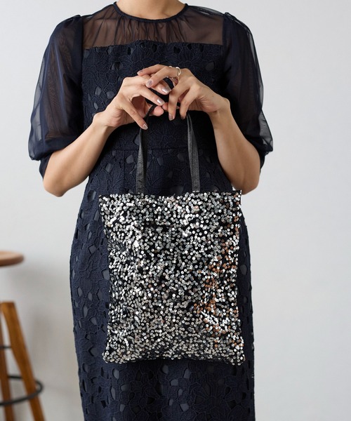 【セール】スパンコールトートバッグ（ハンドバッグ）｜FUNALIVE（ファンアライブ）