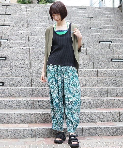 チチカカ（チチカカ）の「テレコモモンガカーディガン（カーディガン/ボレロ・レディース・ボルドー/ベージュ/カーキ/ブラック・FREE）」の9枚目の写真