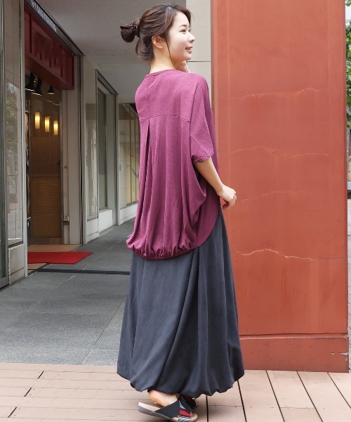 チチカカ（チチカカ）の「テレコモモンガカーディガン（カーディガン/ボレロ・レディース・ボルドー/ベージュ/カーキ/ブラック・FREE）」の10枚目の写真