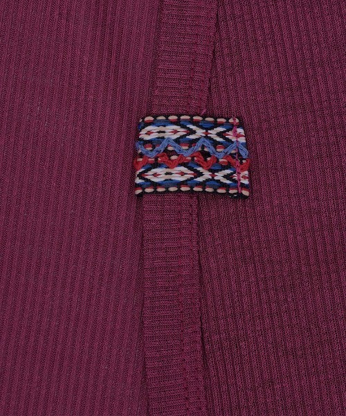 チチカカ（チチカカ）の「テレコモモンガカーディガン（カーディガン/ボレロ・レディース・ボルドー/ベージュ/カーキ/ブラック・FREE）」の20枚目の写真