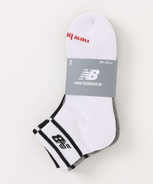 NEW BALANCE（ニューバランス）の「《New Balance》LAS55637（ソックス/靴下・メンズ・ホワイト系その他/その他5/その他6/ホワイト/ブラック/その他4/その他3/その他2/その他1・M/XL/L）」の4枚目の写真