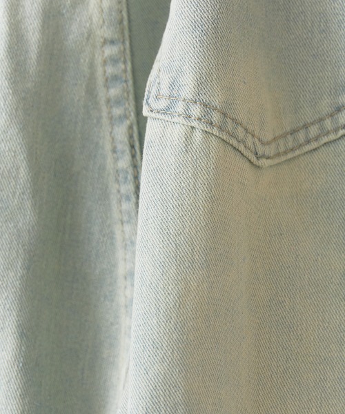 BLANK　（ブランク）の「▲Side Ribbon Denim Pants /サイドリボンデニムパンツ（デニムパンツ・レディース・ブルー・FREE）」の9枚目の写真