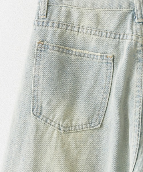 BLANK　（ブランク）の「▲Side Ribbon Denim Pants /サイドリボンデニムパンツ（デニムパンツ・レディース・ブルー・FREE）」の8枚目の写真