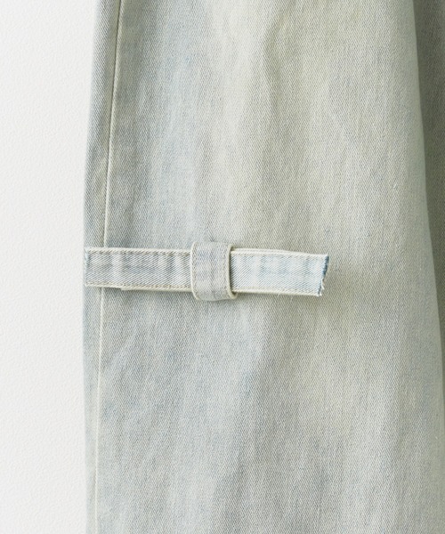BLANK　（ブランク）の「▲Side Ribbon Denim Pants /サイドリボンデニムパンツ（デニムパンツ・レディース・ブルー・FREE）」の6枚目の写真