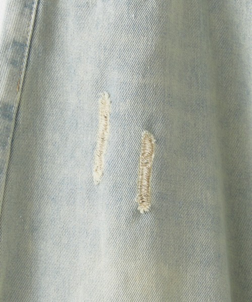 BLANK　（ブランク）の「▲Side Ribbon Denim Pants /サイドリボンデニムパンツ（デニムパンツ・レディース・ブルー・FREE）」の5枚目の写真