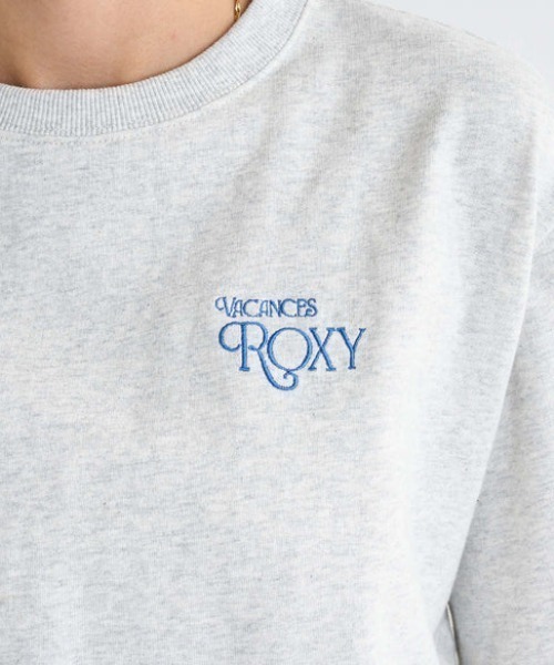ROXY(ロキシー)の「VACANCES TEE /ロキシーバックプリントクロップド丈Tシャツ(Tシャツ/カットソー・レディース・ピンク/ブラック/グレー・MEDIUM/SMALL/LARGE)」の18枚目の写真